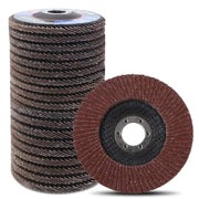5 Pieces Zirconia Flap Discs For Angle Grinder In 125 150 180 MM 36 80 100 120 Grit Sanding Discs For Finishing