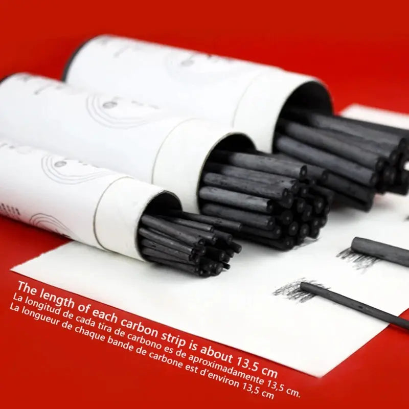 Simples Market 25-piece charcoal sticks and pencils set for sketching and drawing