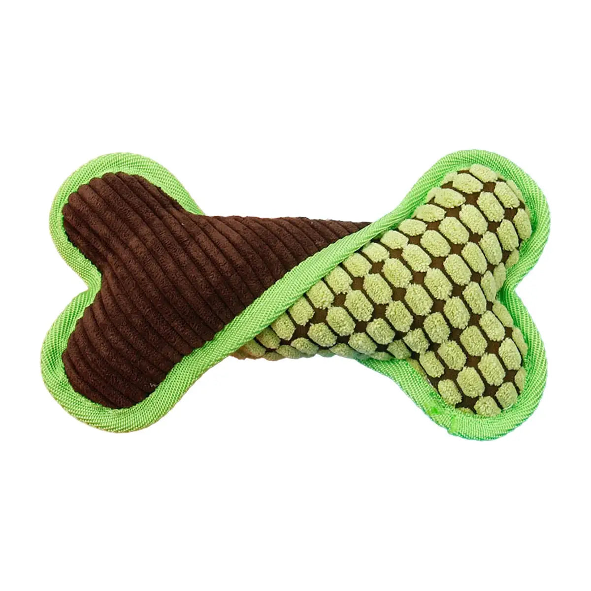 Plush Squeaky Bones Dog Toys For All Sizes, Stuffed Chew Toy Gifts For Puppies And Adult Dogs