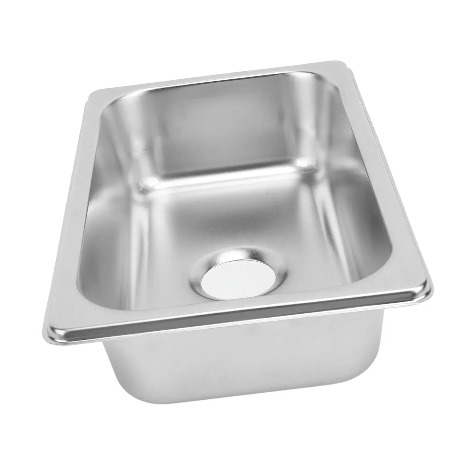 Simples Market RV 304 stainless rectangular hand wash basin sink with 40mm drain outlet