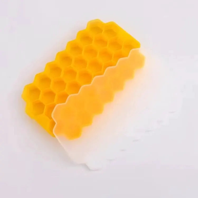 37 Cavity Silicone Ice Cube Mold Reusable BPA Free With Lids DIY Popsicle Mold Ice Tray For Ice Cubes