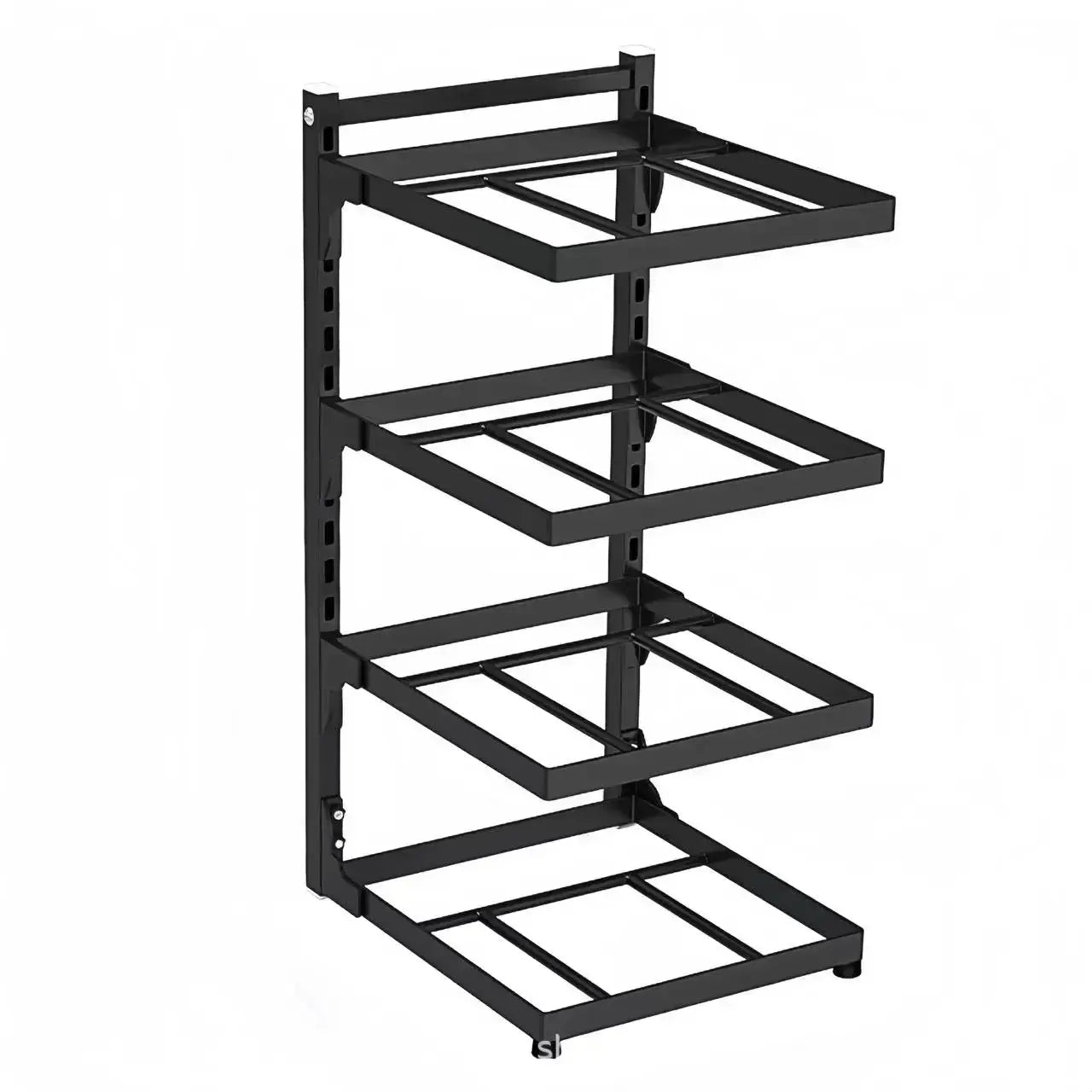 Kitchen Sink Storage Rack Multi Layer Cooker Storage Rack For Home Stovetop Cabinets Adjustable Pot Rack