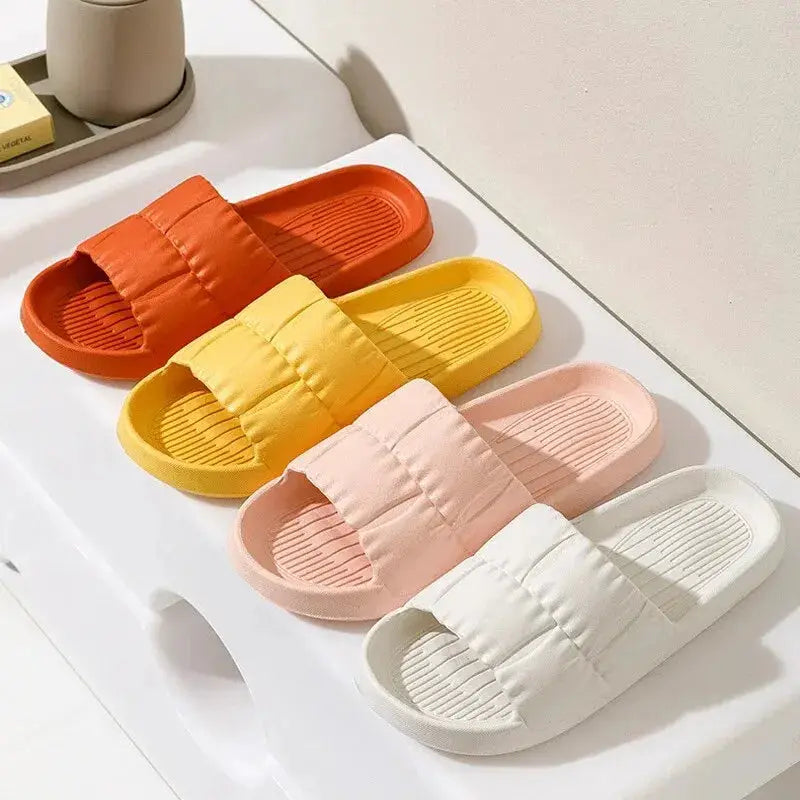 HomeComfort Soft Bottom Slippers Unisex Non Slip EVA Bath Slippers With Cushioned Sole For All Day Comfort