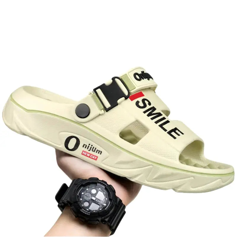Summer Massage Slippers For Men And Women Indoor Outdoor Sandals Beach Comfortable Soft Slides Home Slippers