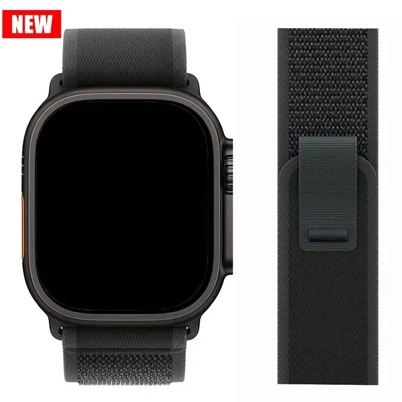 Nylon Trail loop correa For Apple Watch Ultra 2-3 49mm 45mm 44mm 42mm 46mm 41mm bracelet iWatch Series 11 10 9 8 7 6 5 SE Strap