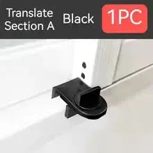 Simples Market black sliding sash stopper lock for doors/windows, anti-theft child safety