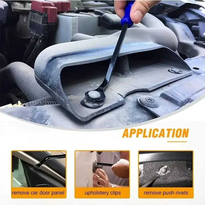 Auto Dismantle Tools Kit Plastic for Car Door Clips Panel Trim Removal and Audio Dash Components