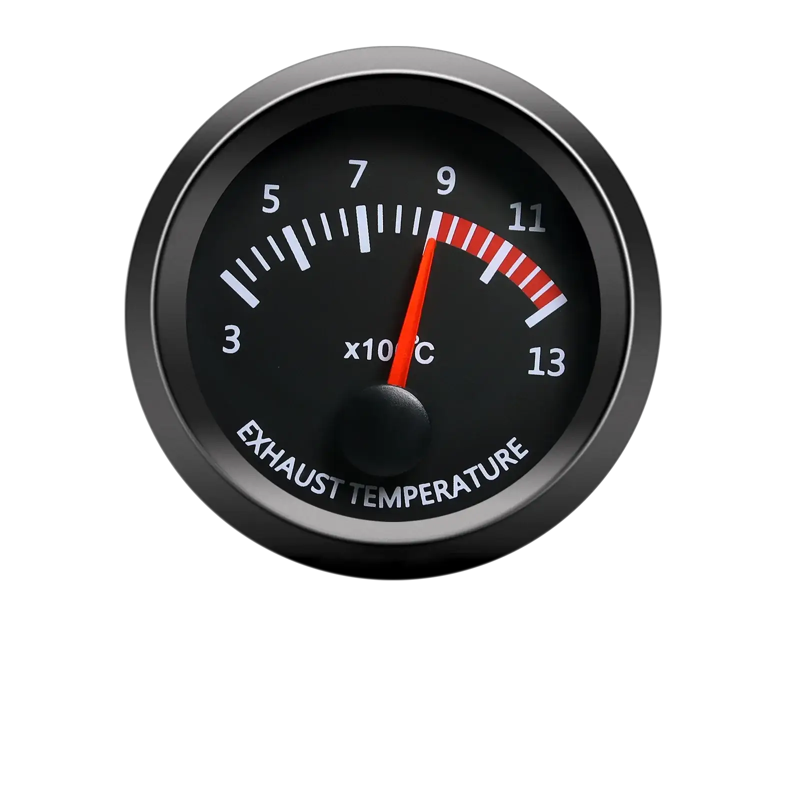 Simples Market 52mm car exhaust gas temperature gauge (300-1300°C) with red needle on black dial