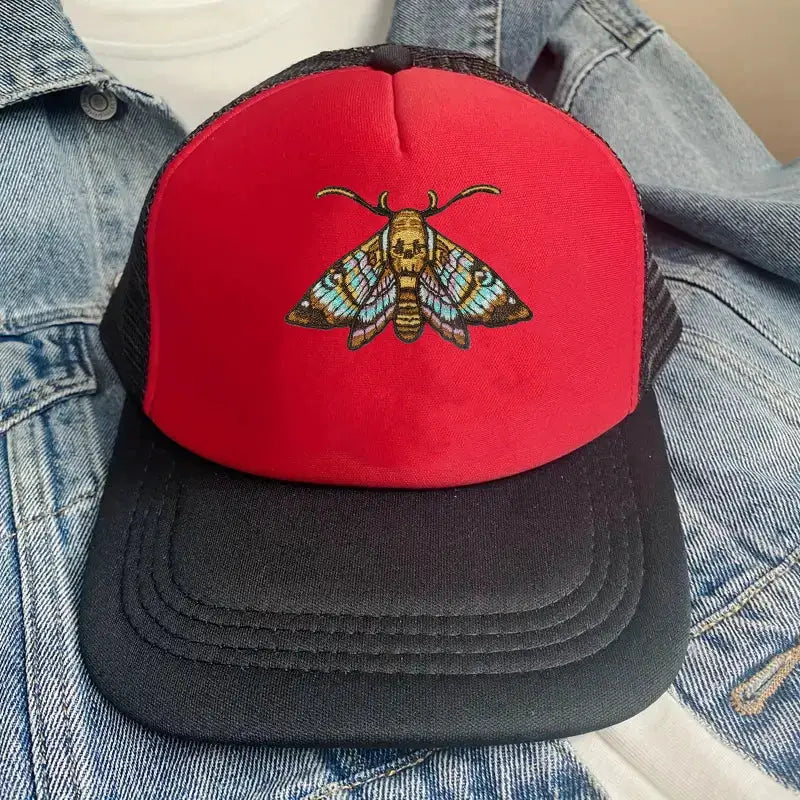 Colorful Moths Embroidered Patch Iron On Sew On For Clothing Cap Bag Jacket DIY Gift With Hot Adhesive