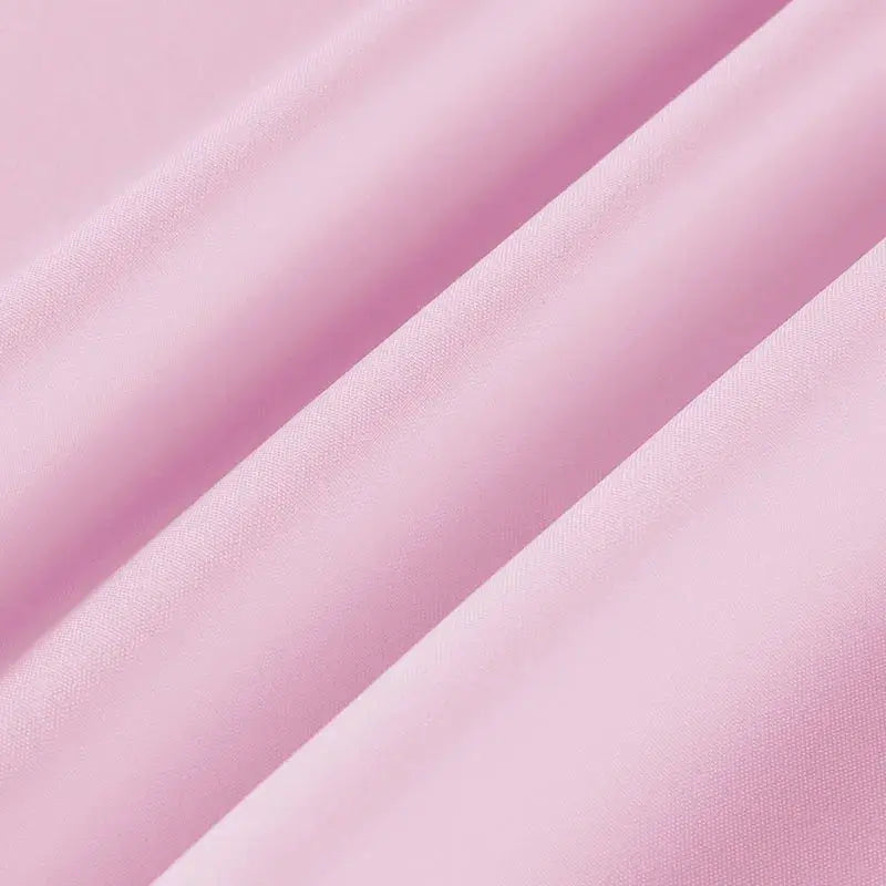 Simples Market men's pink solid short-sleeve shirt fabric close-up