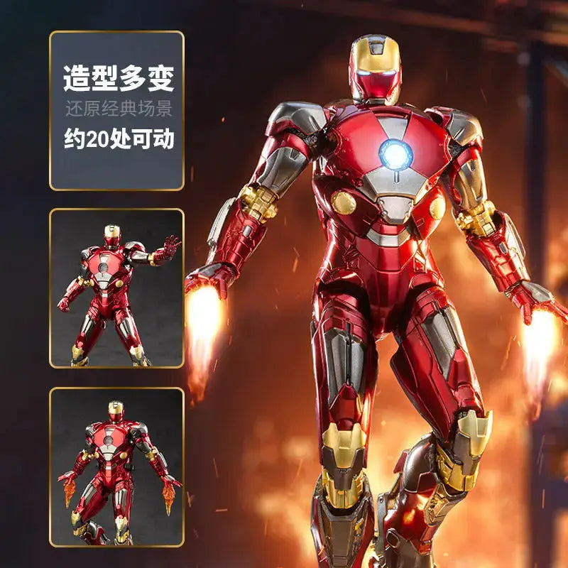 ZD Original Iron Man MK31 MK32 Piston Romeo MK10 MK19 Tiger One Tenth Scale Armor Marvel Legends Avengers Action Figure Toy
