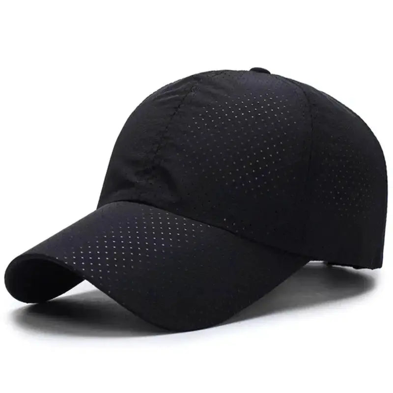 Dry Quickly Sun Cap Unisex Outdoor Casual Baseball Hat Big Size 60 To 65cm Adjustable Peaked Visor Cap