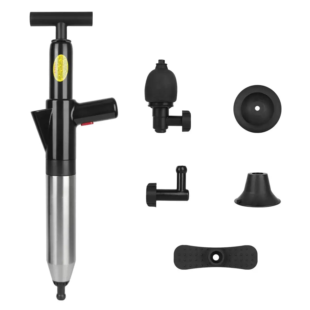 High Pressure Toilet Plunger Air Drain Blaster For Clogs And Sewer Pipes Unblocker