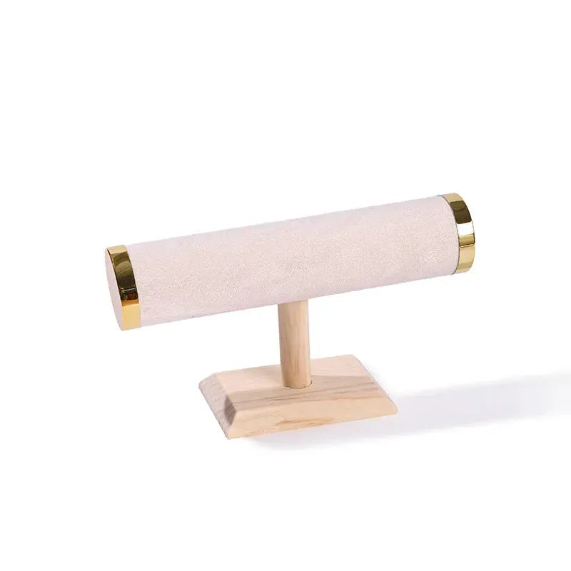 One Third Layer Wooden Jewelry Rack Bracelet Watch Holder For Women And Men Gift Packaging Display
