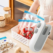 SealMate Mini Heat Bag Sealer Portable Rechargeable Handheld Food Sealing Tool Keeps Snacks Fresh And Airtight