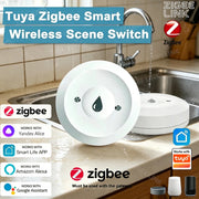 ZigBee Water Leak Sensor Flood Detector With Tuya Smart Life App Alarm Compatible With ZigBee Gateway