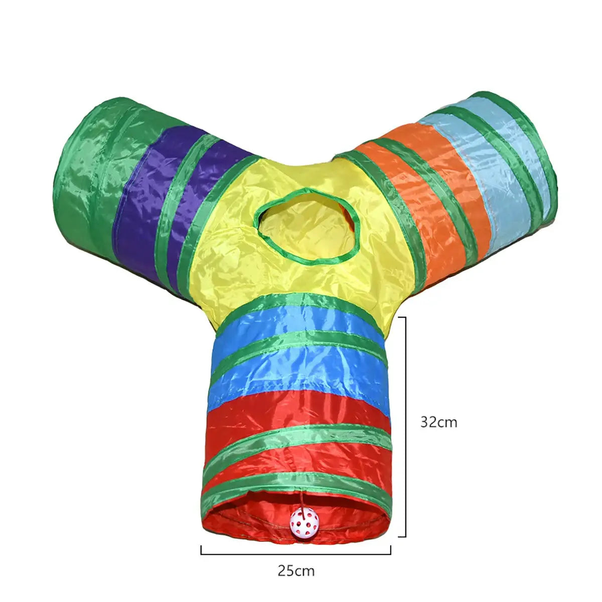 Foldable Cat Tunnel Interactive Toy for Cats Kittens Puppies Rabbits