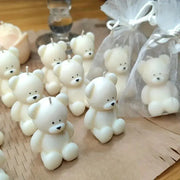 Silicone Bear Mold for Candles Soaps and Resin Casting Cute Animal Shape for Home Decor and Aromatherapy