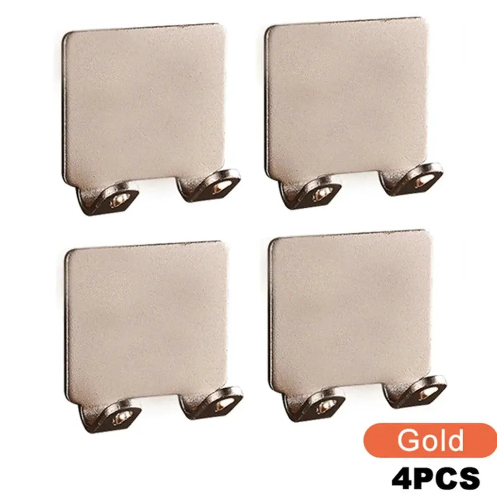 NovaLine Razor Holder Punch Free Wall Mount Stainless Steel Shaving Shelf For Bathrooms