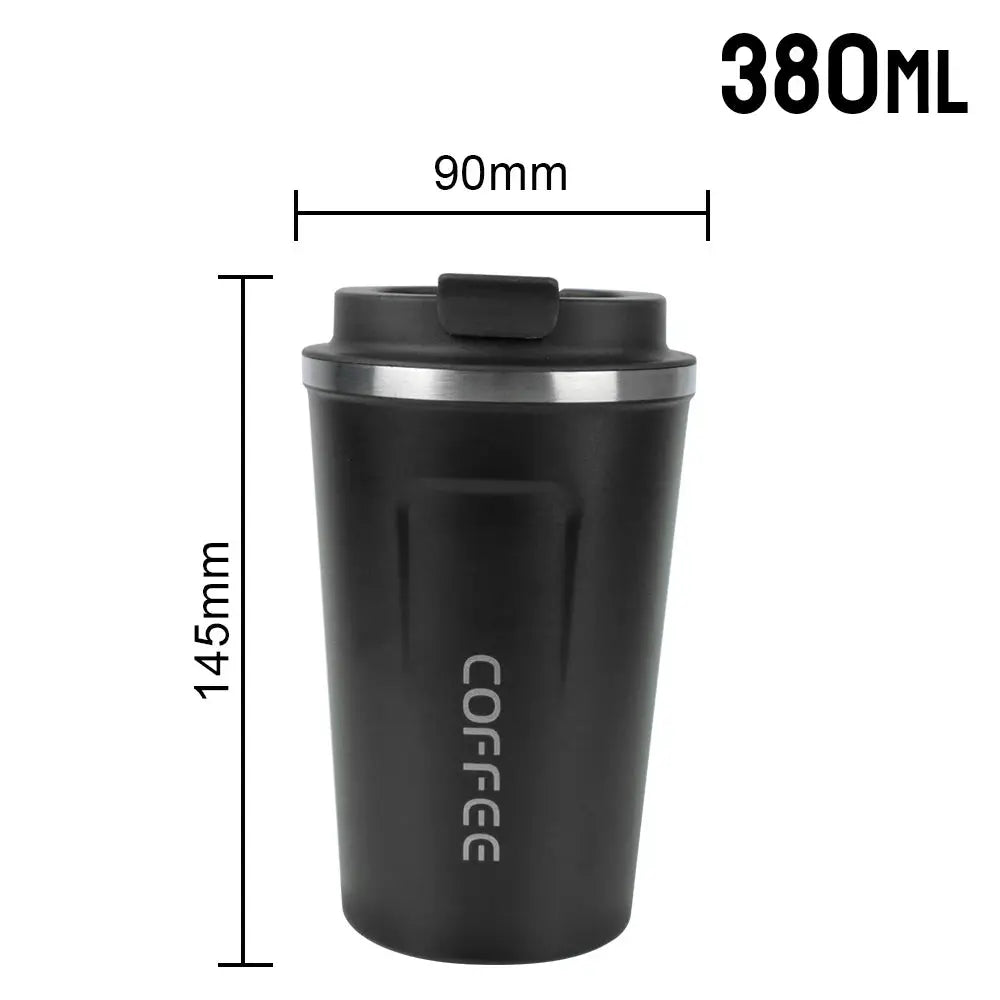 Thermo Cafe Car Thermos Travel Mug 380 And 510 Milliliters Leakproof Double Wall Stainless Steel