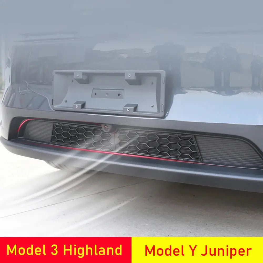 Grille Mesh Inserts For Tesla Model Y Juniper Model Y Premium Model 3 2024 2025 2026 Front Bumper Air Inlet Vent Cover