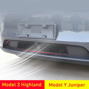 Grille mesh inserts for Tesla Model Y Juniper and Model 3 2026 front bumper air inlet vent cover by Simples Market