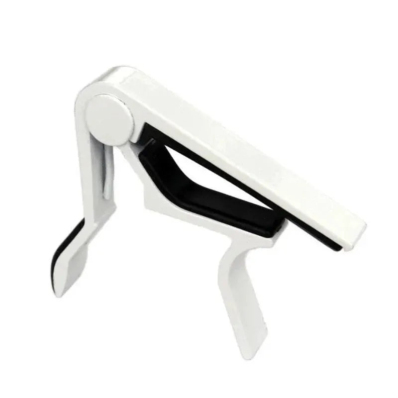 Single Handed Guitar Capo for Acoustic and Electric Guitars Aluminum Quick Clamping Black