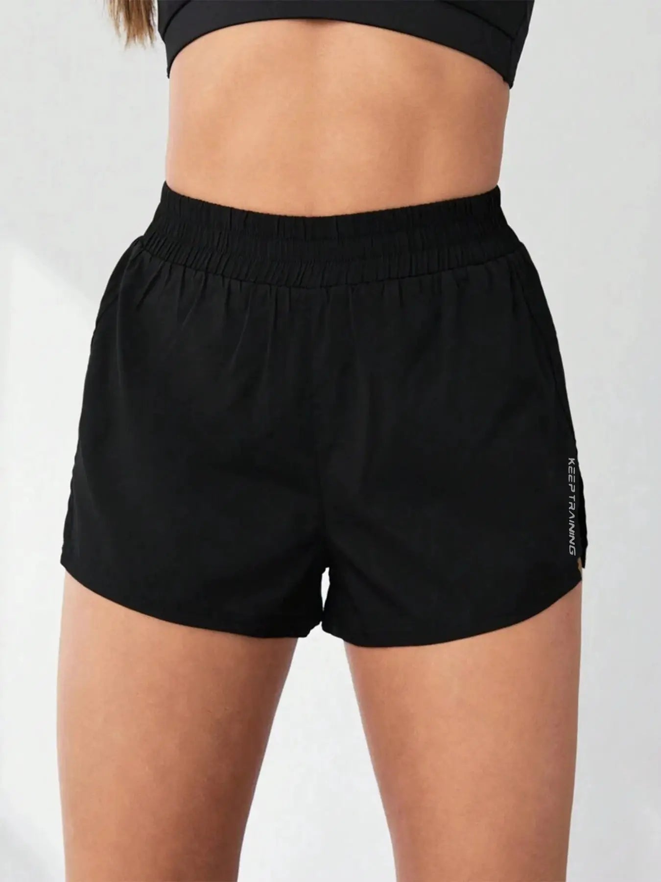 ZenActive Faux Two Piece Anti-Exposure Yoga Shorts Women Ultra Slim Fit for Running Yoga Tennis
