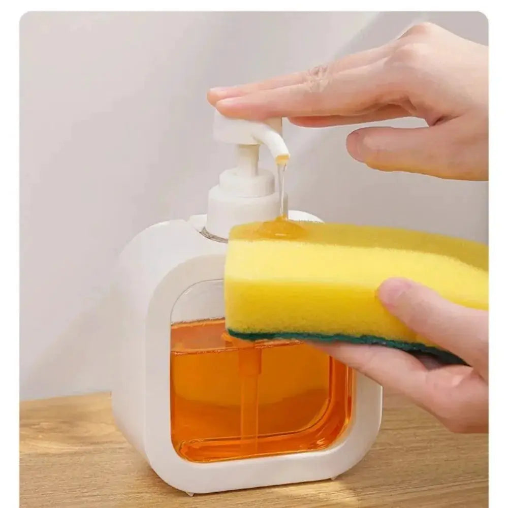Large Capacity Transparent Soap Dispenser Bottle 300ML 500ML For Liquid Soap Shower Gel Laundry Detergent Storage
