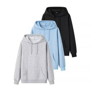Unisex 2024 Autumn Winter Hooded Sweatshirt Breathable Warm Comfortable For Outdoor Leisure And Running