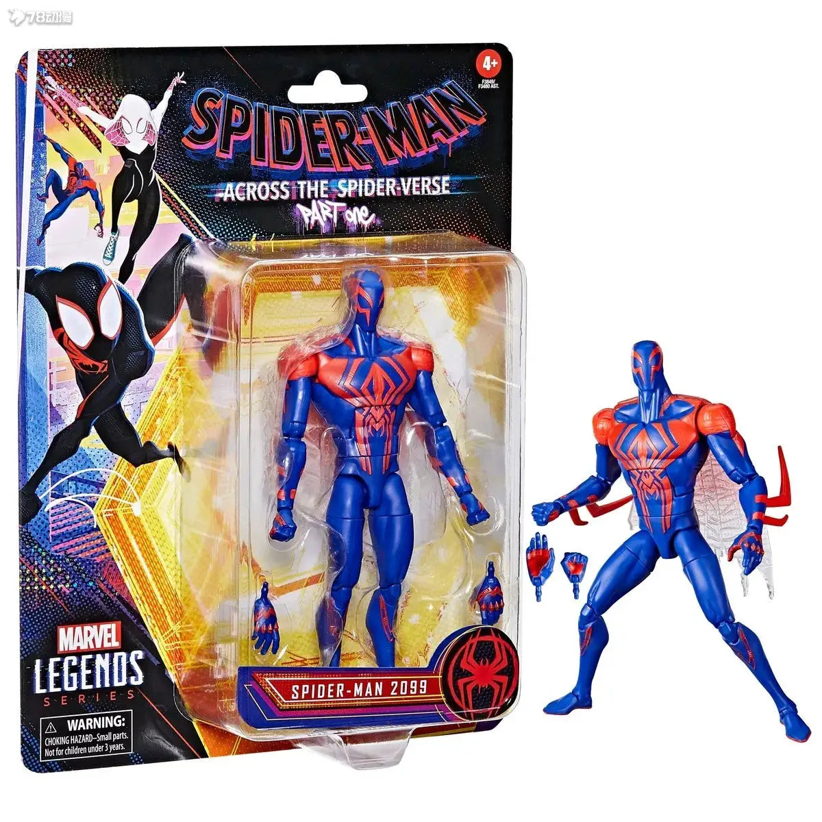 Spider Man 2099 Miguel O'Hara Venom Inspired Action Figure Toy Collectible Hasbro Marvel Figure