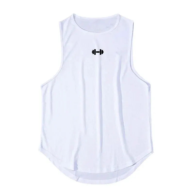 Summer Mens Running Vest Quick Dry Loose Fit Sleeveless Tank Top For Gym Running Basketball And Bodybuilding