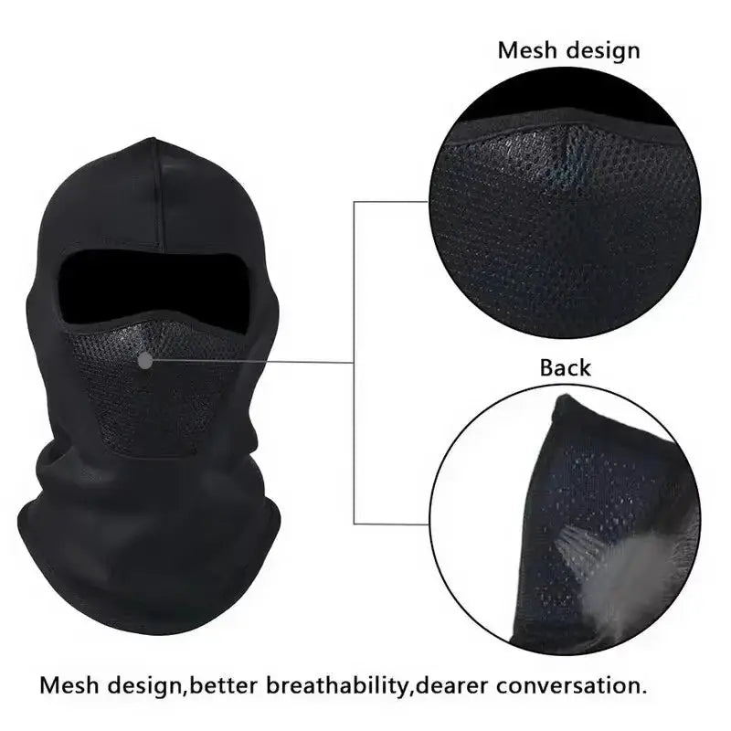 Summer Lightweight Balaclava Full Face Mask For Cycling Sports Motorcycle Ski Fishing Hunting Fleece Scarf Cap Bandana