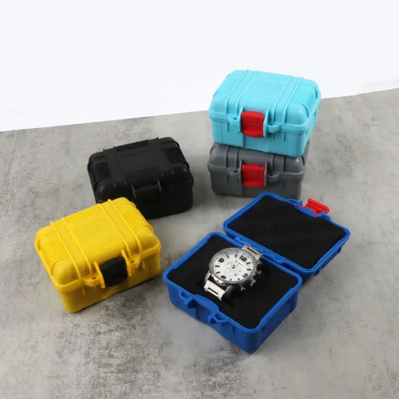 NovaGuard 1 Slot Watch Storage Case Waterproof ABS Material Shock Resistant Protection For Your Timepieces