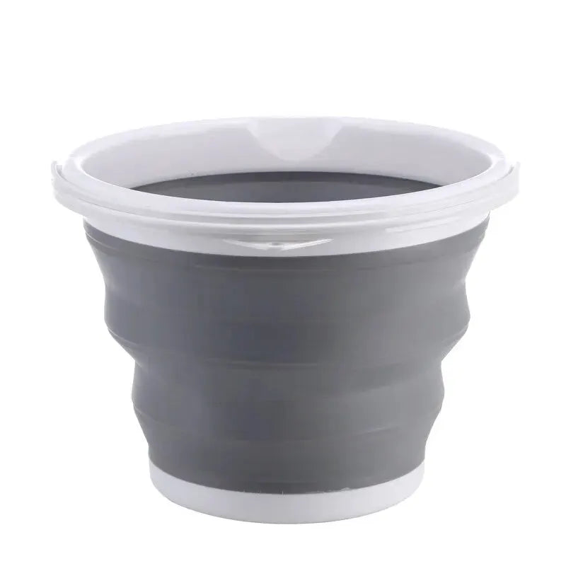 3L Plastic Collapsible Bucket Portable Folding Water Bucket For Car Washing Fishing Camping And Travel