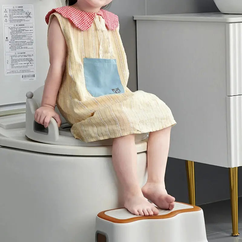 Simples Market baby and child toilet seat ring cushion, gray padded seat for training