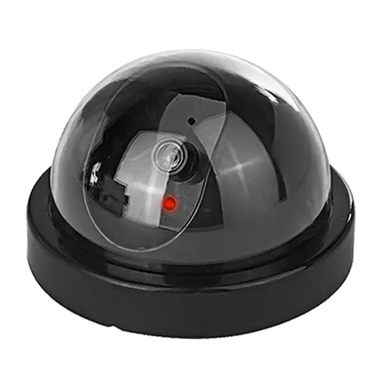 1 Piece Dummy Fake Camera With LED Red Light Battery Operated No Wiring Required Indoor Outdoor Dome Security Camera