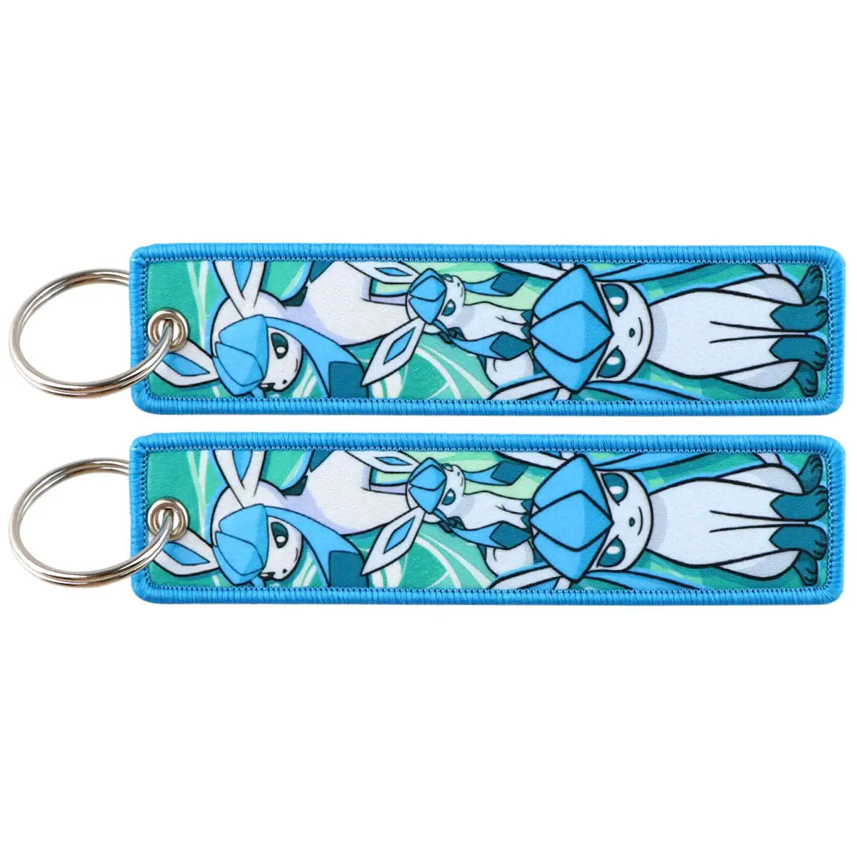 Gengar and Mewtwo Anime Keychain Zinc Alloy Double Sided Key Tag for Keys Car Motorcycle Gift for Men Women