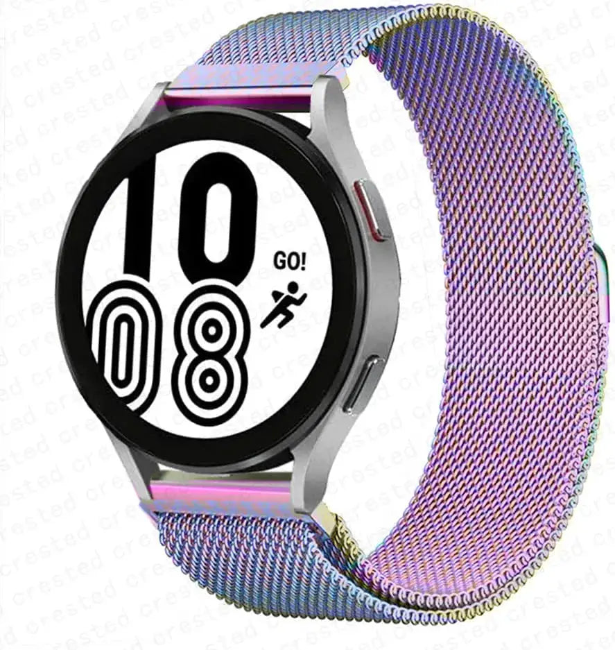 Mlianese loop For Samsung Galaxy watch 6 strap 4 classic/5 pro/3/Active 2/Gear S3 20mm 22mm bracelet for Huawei GT/2/3/Pro band