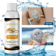 100ml Jewelry Cleaner For Silver Jewelry Necklace Ring Polishing Liquid Multi Function Cleaner Non Toxic Odorless Safe