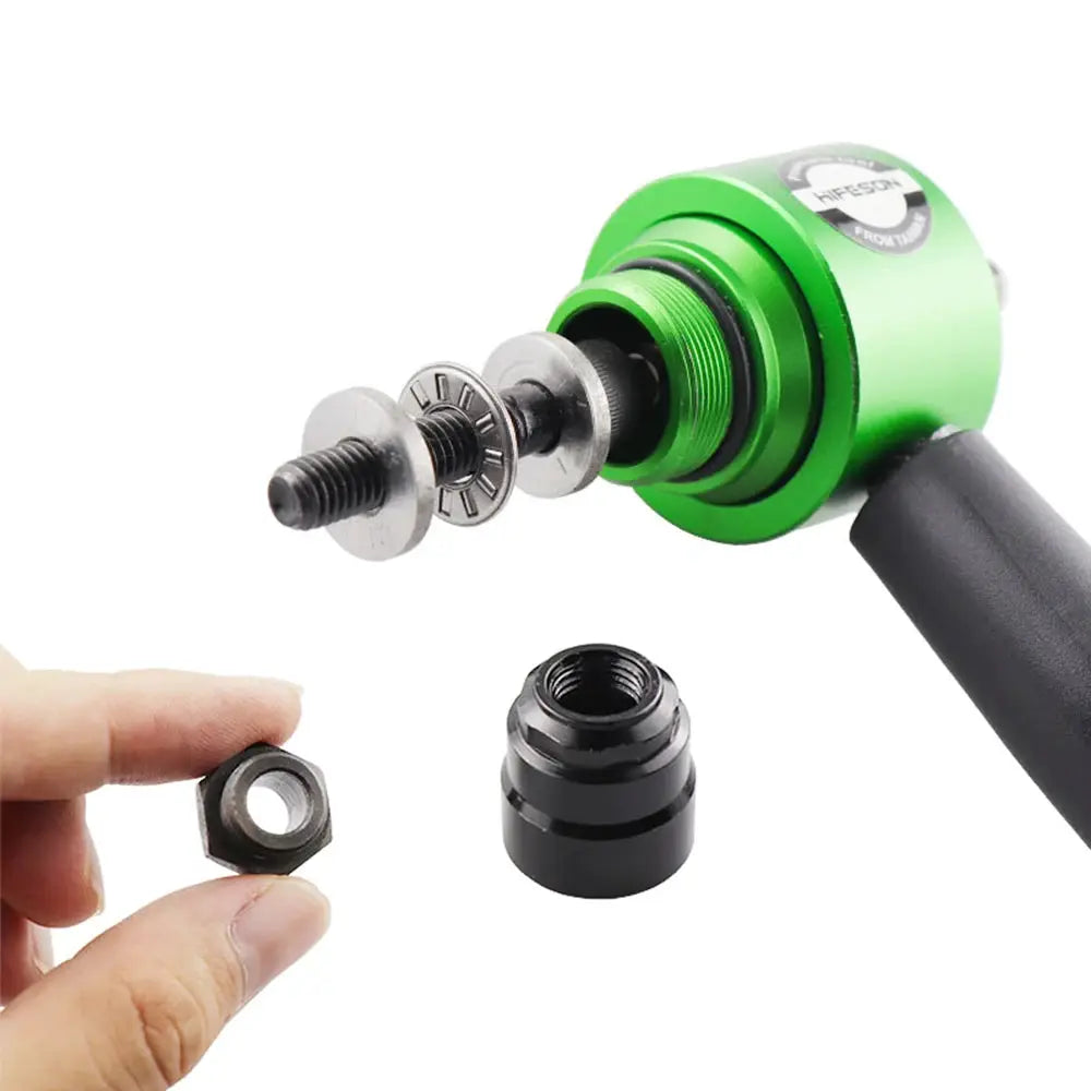 Electric Rivet Nut Gun Adapter Set M3 M4 M5 M6 M8 For Drill And Hand Wrench Riveting Tool