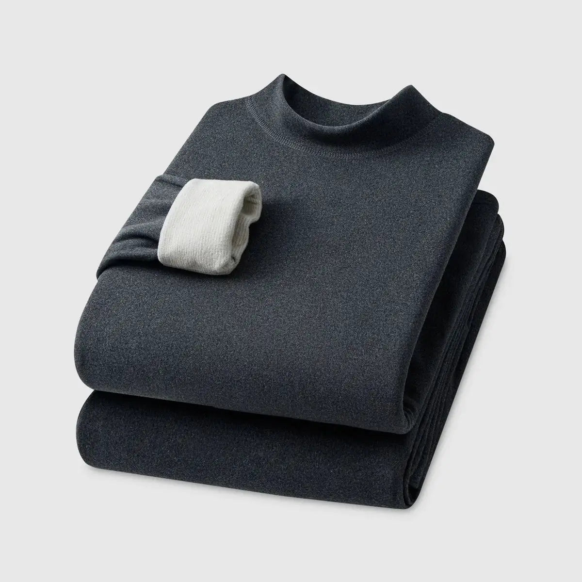 WarmWeave Cashmere Silk Thermal Underwear Set Unisex Padded Thickened Winter Warmth For Autumn And Winter Couples