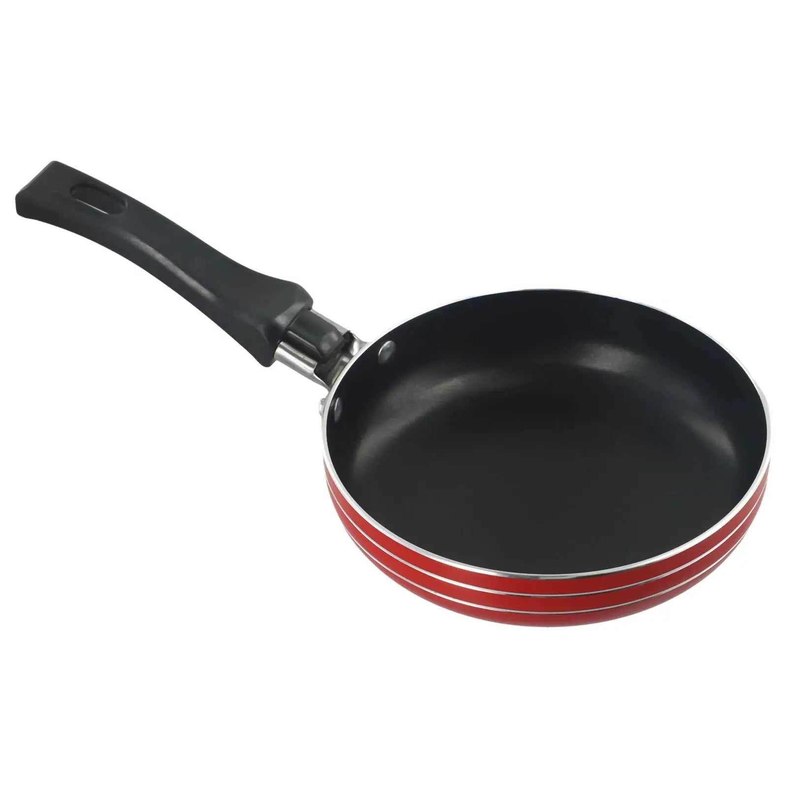 Mini Frying Pan Set 12cm 14cm 16cm Nonstick Stainless Steel With Ergonomic Handle For Frying Eggs