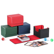 Over 100 Trading Card Deck Box Storage Organizer Case For Collectible Cards And Protectors