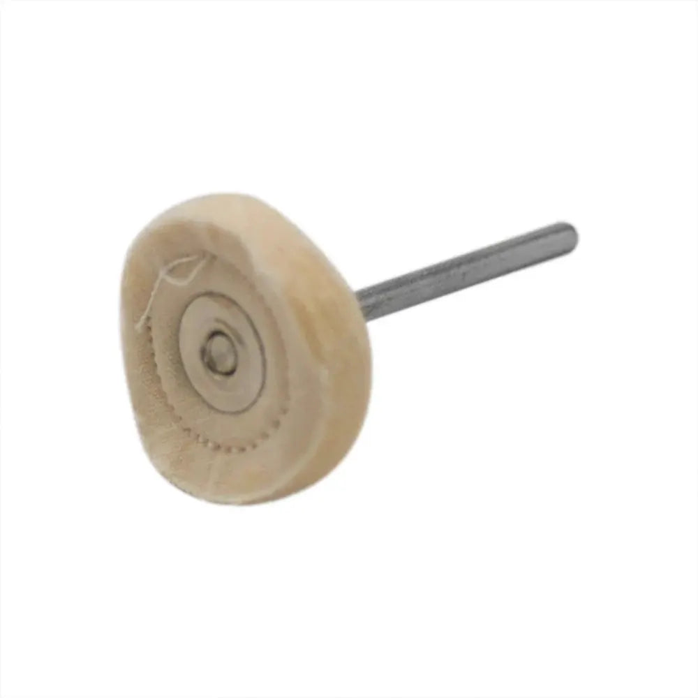 5 Pieces 25mm Cloth Polishing Wheels Buffing Pads For Jewelry And Metal Finishing On Dremel Rotary Tools