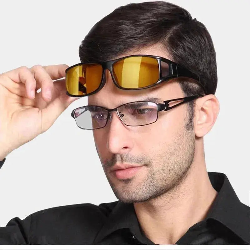NovaGuard Night Vision Driving Glasses Anti Glare Nighttime Enhancement And UV Protection