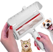 Pet Hair Remover Roller With Self Cleaning Base For Dog And Cat Fur Removal On Furniture