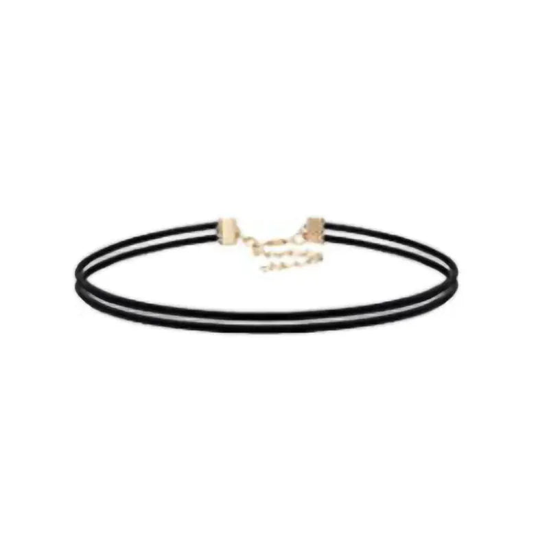 Wholesale Bijoux Love Vintage Triangle Geometry Tattoo Waterdrop Clavicle Choker Necklace For Women Chain Jewelry