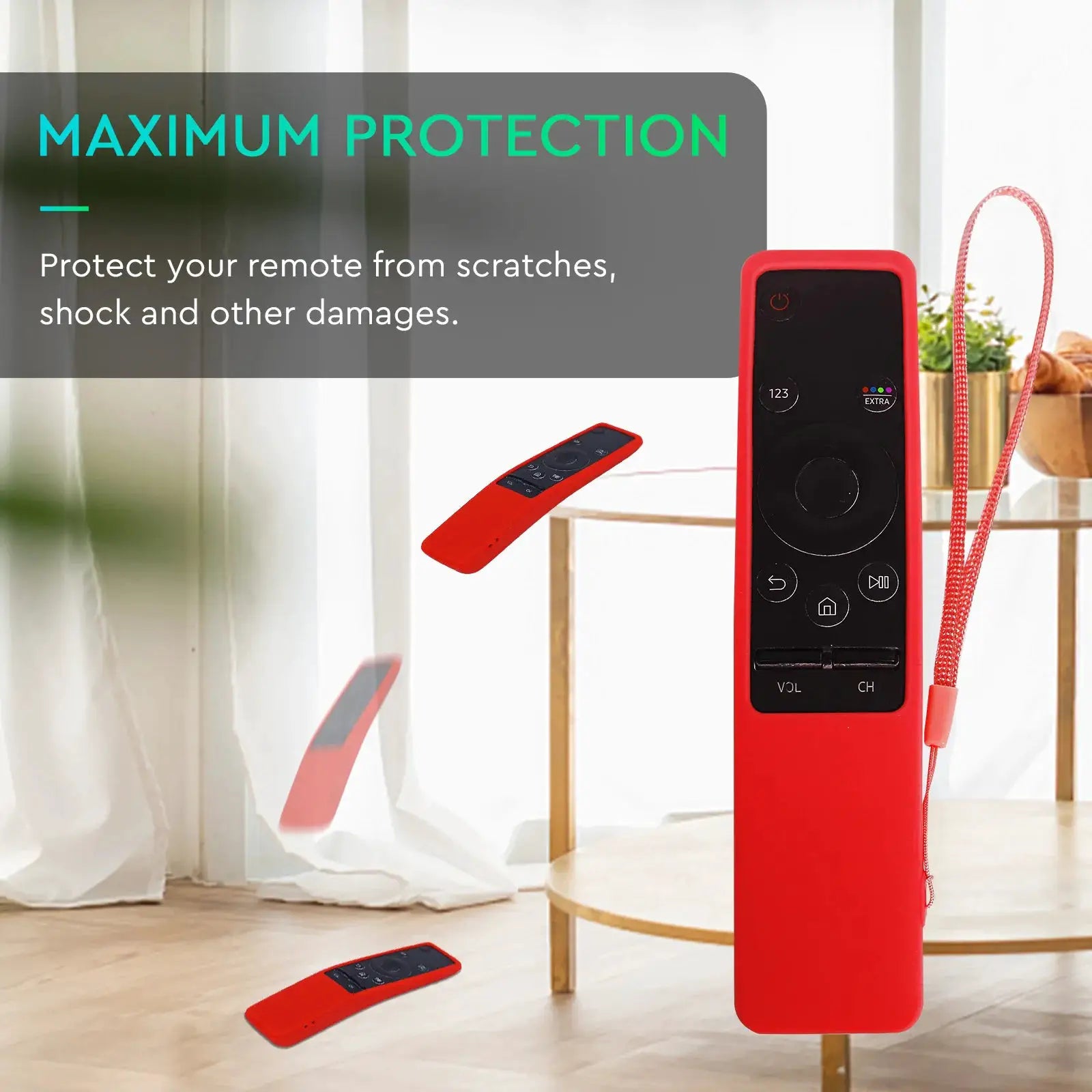 Samsung Luminous Silicone Remote Case BN59 Series Glow In The Dark Protective Cover For BN59 Remote