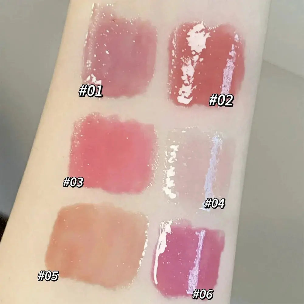 Gege Bear Garden Pink Rabbit Solid Lip Gloss Moisturizing Lip Balm With Subtle Color Tint Long Lasting